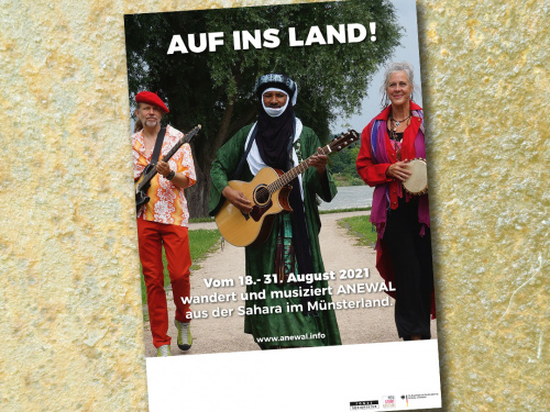 Anawal | Auf ins Land! | Plakat