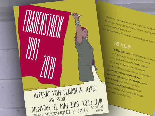 Denknetz | Frauenstreik | 2019 | Flyer