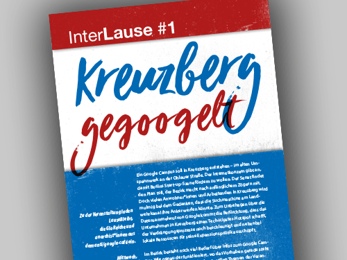 Lause bleibt! | Google soll gehen | Flyer