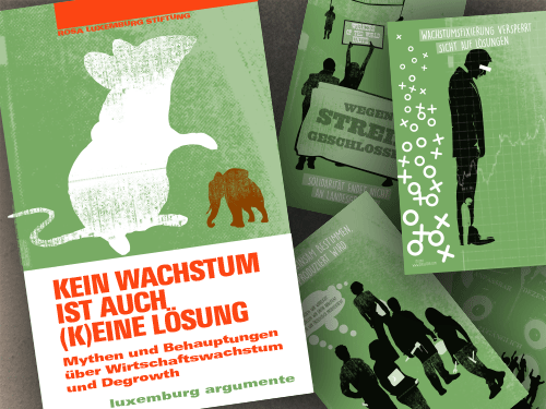 Rosa Luxemburg Stiftung | Kein Wachstum… | Reihe »argumente« | 2017 | Illustrationen